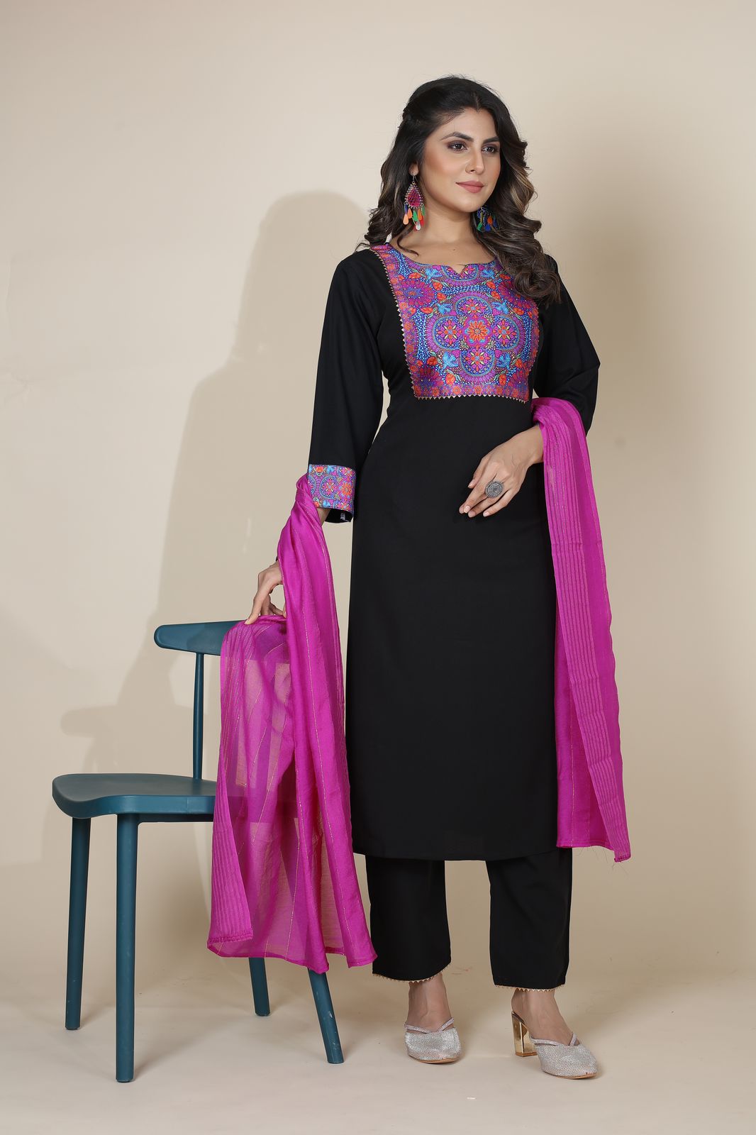Pooja Plus 2 By Seamore Best Kurti With Bottom Dupatta Wholesale Shop In Surat